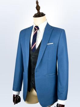 Bộ Suit Xanh Dương Sáng Modern Fit TGS349